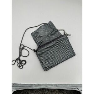 Merona mesh silver metalic purse‎